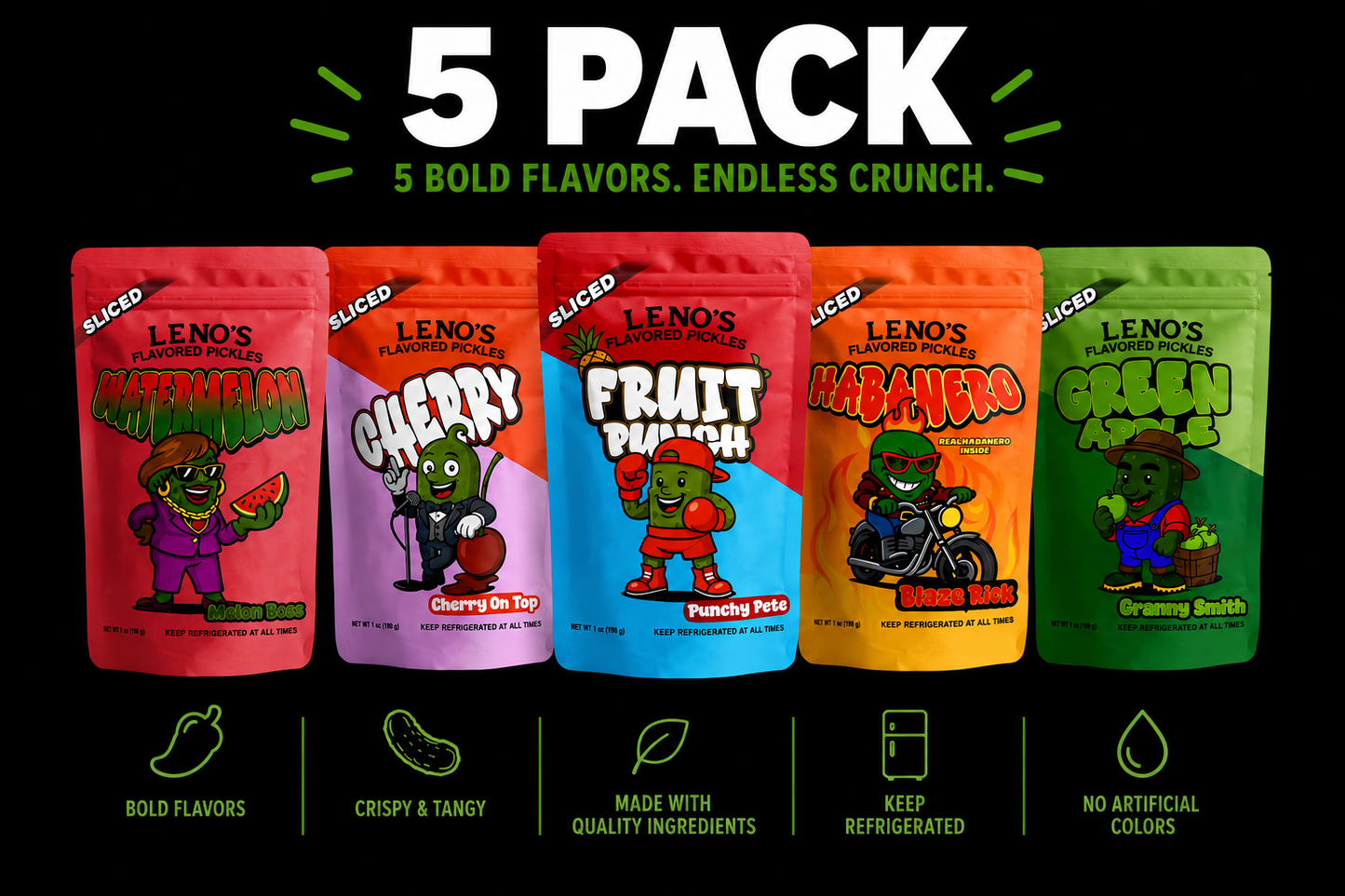 Flavor Squad 5-Pack Bundle