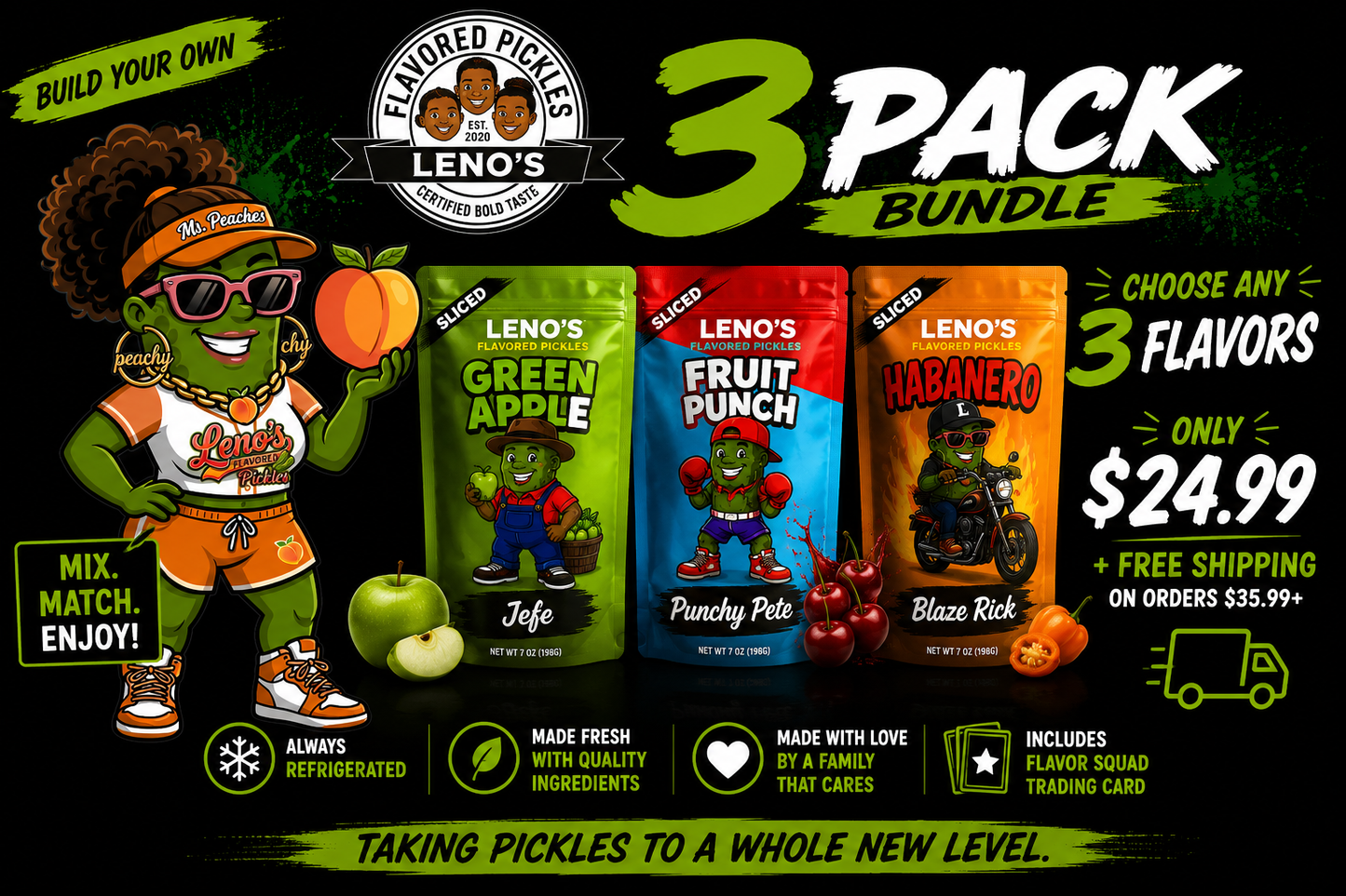 Build your Own 3 Pack