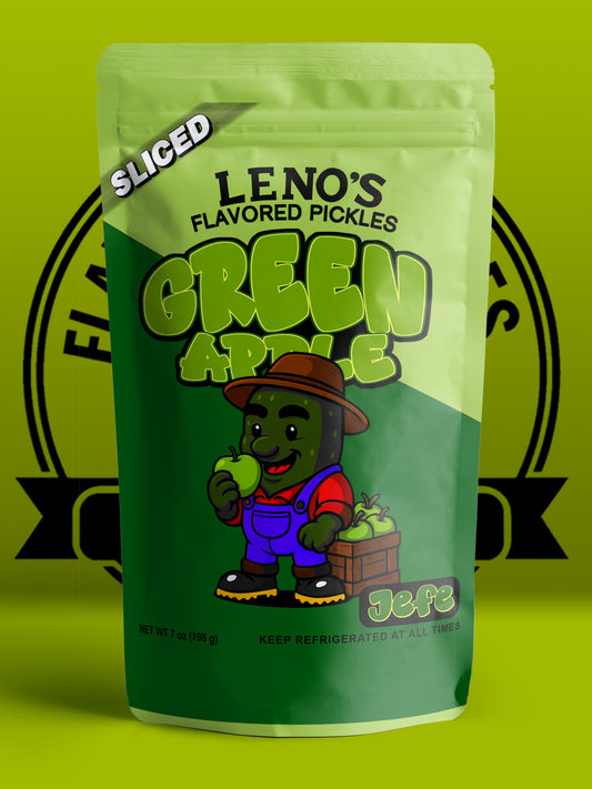 Green Apple Flavored Pickles