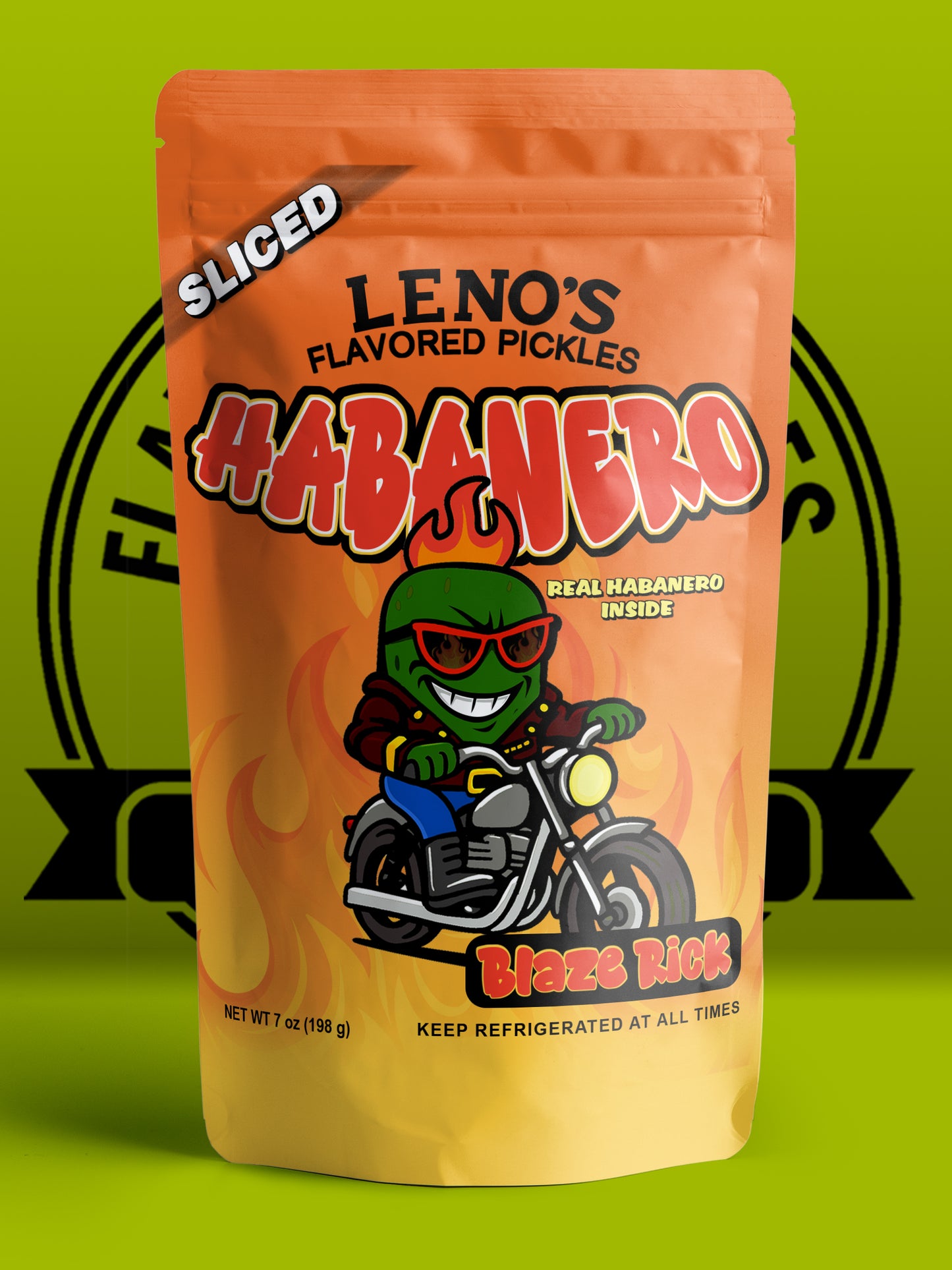 Habanero Flavored Pickles